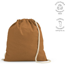 Lhotse Drawstring Bag rCotton 140gsm. rCotton Rope Straps