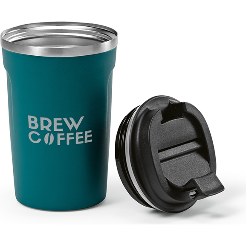 Limpopo Travel Cup rSS 490ml. Double wall and Leakproof