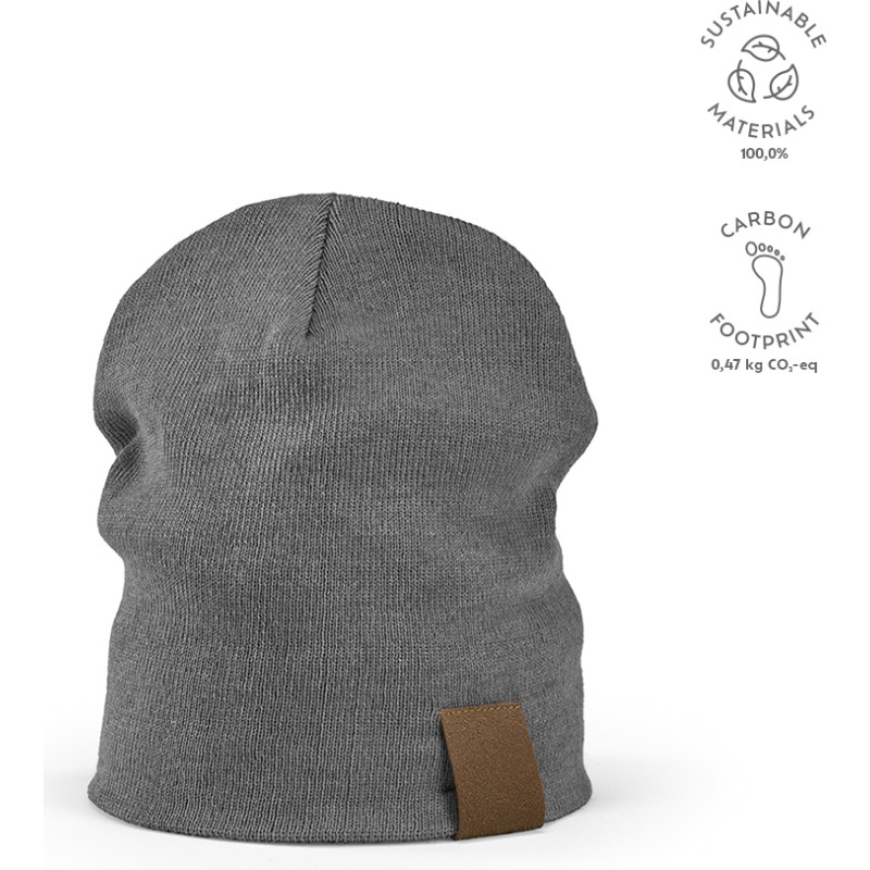 Marley Beanie rPET. Customisable Patch