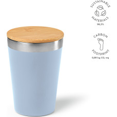 Don Travel Cup rSS and Bamboo lid 400ml. Double wall