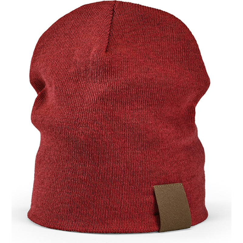 Marley Beanie rPET. Customisable Patch