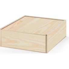 BOXIE WOOD L. Wood box L / Dark natural