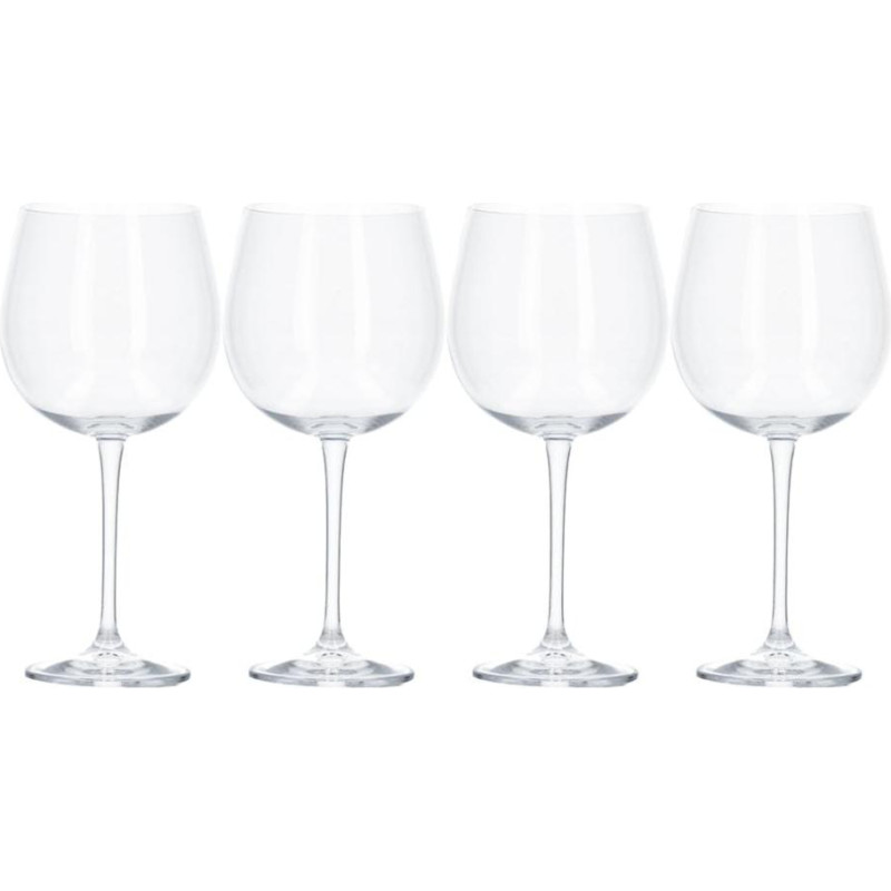 Mikasa JULIE KOKTEIĻU GLĀZES 665ML 4GAB., KRISTĀLS, Mikasa