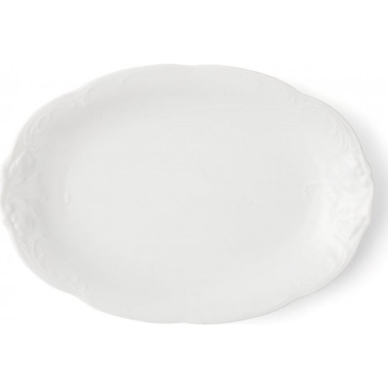 Porcelana Krzysztof FRYDERYKA OVĀLS TRAUKS 24CM, Porcelana Krzysztof