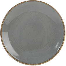 Porland SEASONS tumši pelēks šķīvis 18cm, Porland