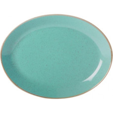 Porland SEASONS TURQUOISE ovāls šķīvis 24cm, Porland