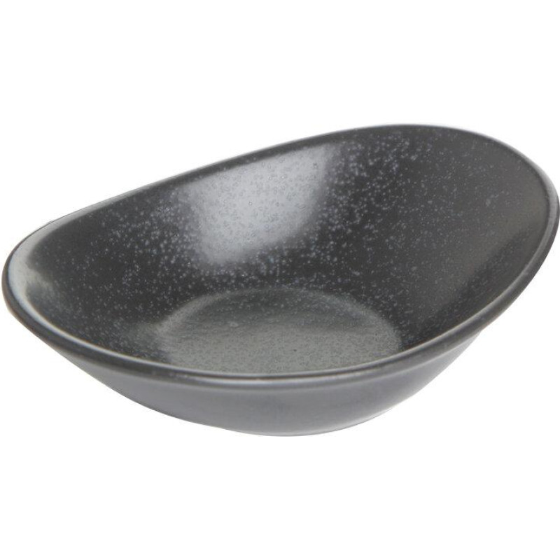 Porland SEASONS melns slīps šķīvis 11cm, Porland