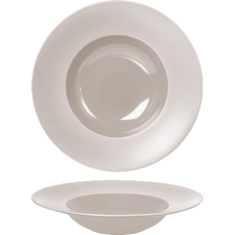 Leela Baralee FINE PLUS SATIN DZIĻAIS ŠĶĪVIS 27CM, PĒRĻU PELĒKS, PORCELĀNS, Leela Baralee