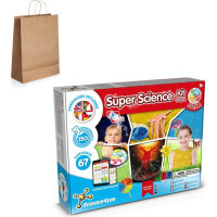 Science4You 6 in 1 Super Science Kit III. Educational kit supplied with a kraft paper gift bag (115 g/m&sup2;)