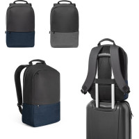 GENOA BPACK. Anti-theft backpack in 600D high-density recycled polyester