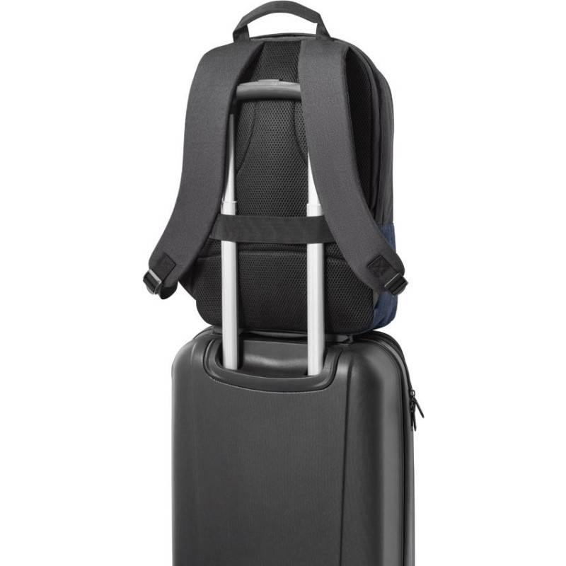 GENOA BPACK. Anti-theft backpack in 600D high-density recycled polyester