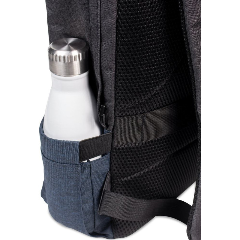 GENOA BPACK. Anti-theft backpack in 600D high-density recycled polyester