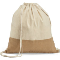 SABLON. 100% cotton drawstring bag (160 g/m²)