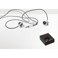 Ekston VIBRATION. Metal and ABS earphones with microphone