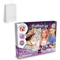 Science4You Tattoo Factory Kit II. Educational game supplied with a kraft paper gift bag (100 g/m&sup2;)