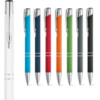 BETA SOFT. Soft touch aluminium ball pen
