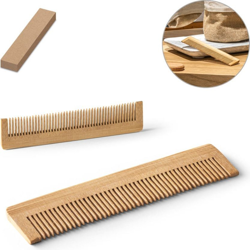 ENOS. Bamboo comb