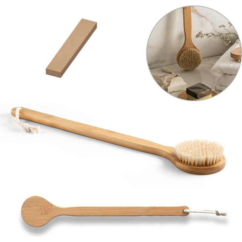 ARKIN. Bamboo shower and bath brush