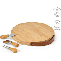 Duchamp Board Bamboo with Cheese Utensils
