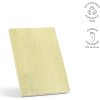 Lewis A5 Notebook Corn Husk cover. 80gsm recycled 196 pages