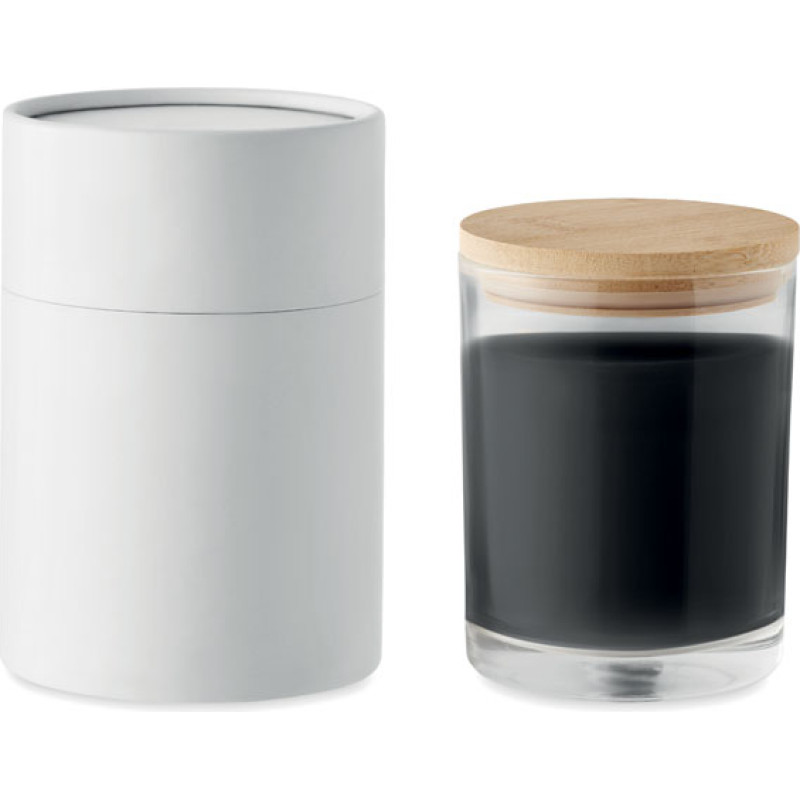 Vanilla fragranced candle