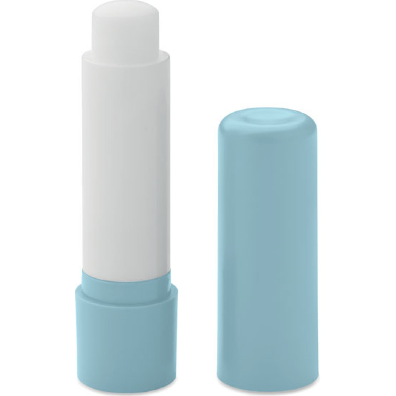 Vegan lip balm in recycled ABS