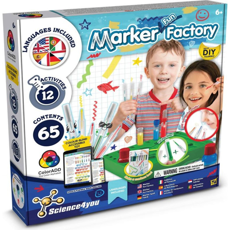 Science4You DIY Pen Factory Kit I. Educational kit for children
