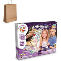 Science4You Tattoo Factory Kit III. Educational game supplied with a kraft paper gift bag (115 g/m&sup2;)