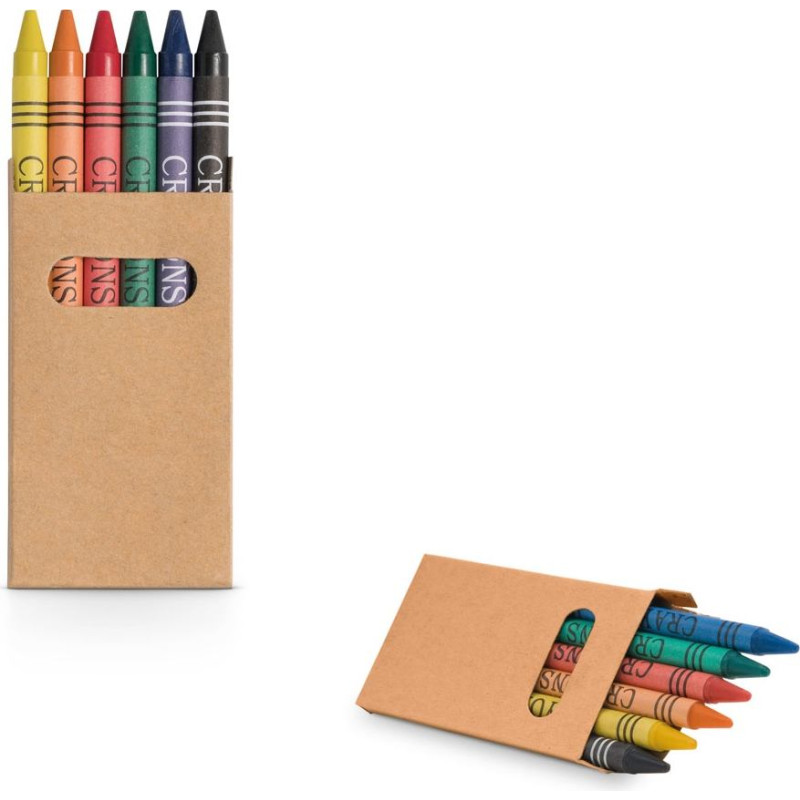 EAGLE. Box with 6 crayon