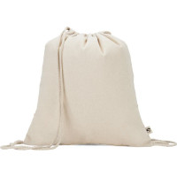 MAIORCA. 100% recycled cotton drawstring bag(180 g/m²)