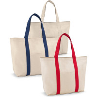 VILLE. 100% cotton canvas bag with front and inside pocket (280 g/m²)