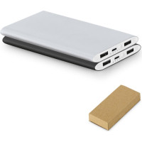 NOBEL. Power bank 7.200 mAh in recycled aluminium (100% rAL)