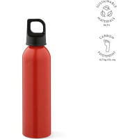 Mackenzie Bottle rAluminium 690ml. Leakproof and Carabiner lid