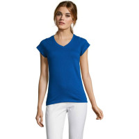 Sol's MOON WOMEN'S V-NECK T-SHIRT