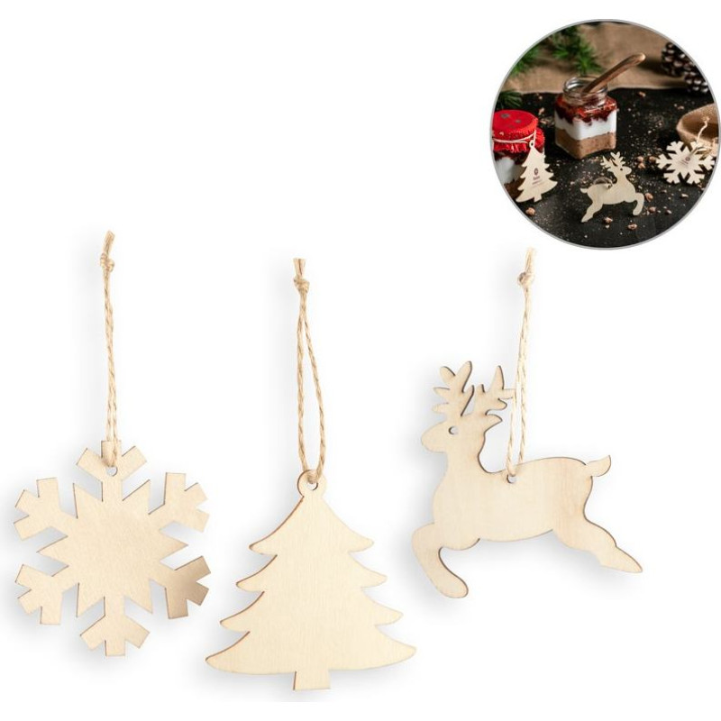 FLAKE. Christmas ornament