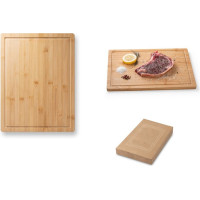 MARJORAM. Bamboo cutting board