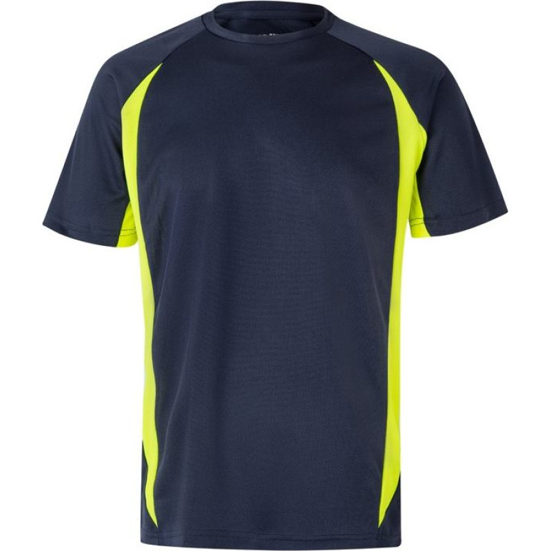 Velilla VL SLAYER. Two-tone bird-eye technical t-shirt (160g/m²), in polyester (100%)