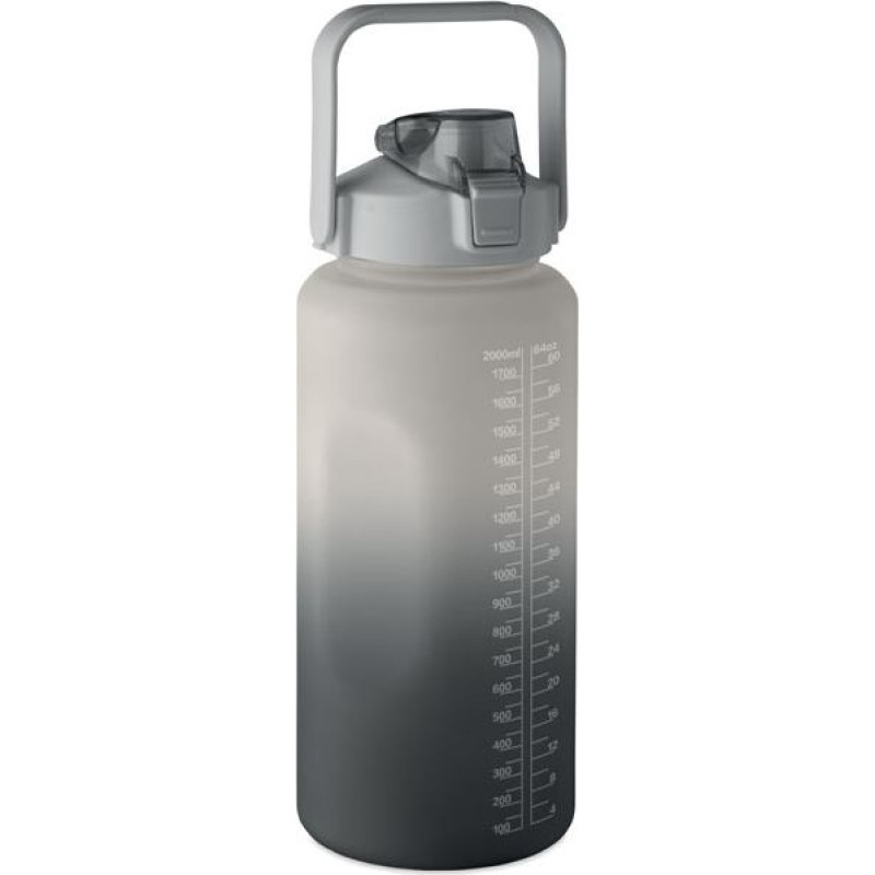 RPET water bottle 2000ml