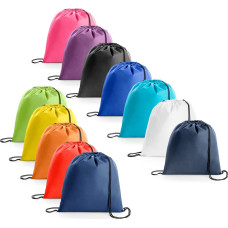 BOXP. Non-woven backpack bag (80 g/m²) / Light blue