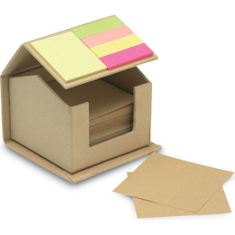 Memo/sticky notes pad recycled