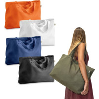 CAMDEN. Cotton (50%), recycled cotton (30%) and polyester (20% rPET) bag (280 g/m²)