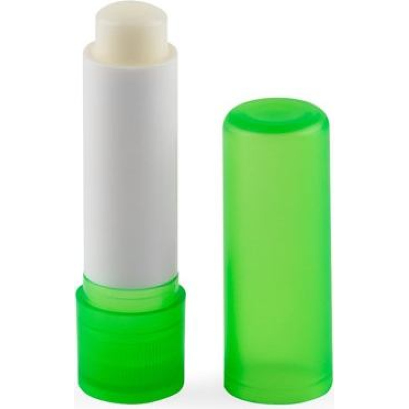 JOLIE VEGAN. Vegan lip balm, in recycled ABS (100% rABS) and PP, with vanilla flavouring