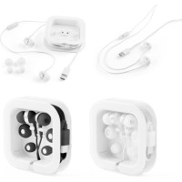 PRESLEY. Earphones with 1'2 metre USB-C cable and built-in ABS microphone