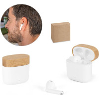 COBAIN. Wireless headphones with 5h of autonomy in recycled ABS (100% rABS) and bamboo