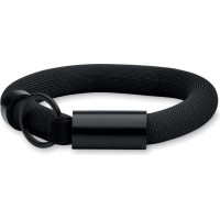 Floating wristband key ring