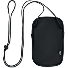 RPET cross body travel pouch