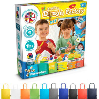 Science4You Modeling Dough Factory Kit II. Educational game supplied with a 190T folding gift bag