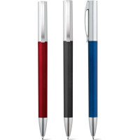 ELBE. Twist action ball pen with metal clip