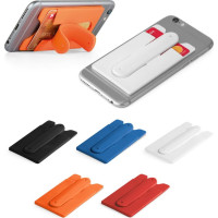 CARVER. Silicone card holder and smartphone holder