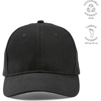 Darrell Cap rCotton 280 gsm. 6 panels and Metal Buckle Closure